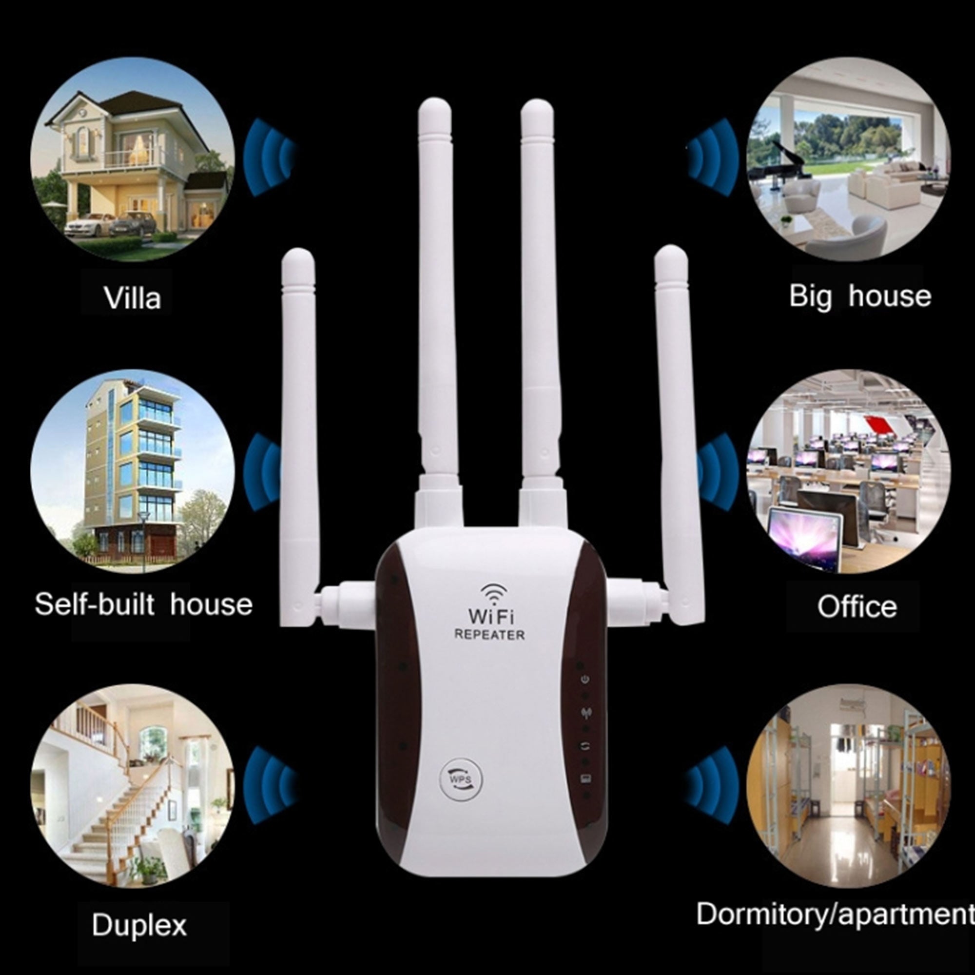 مقوى واى فاى 4 أنتنا